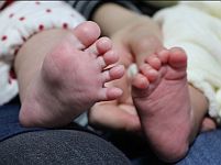 赤ちゃんの足　いわきの不妊治療